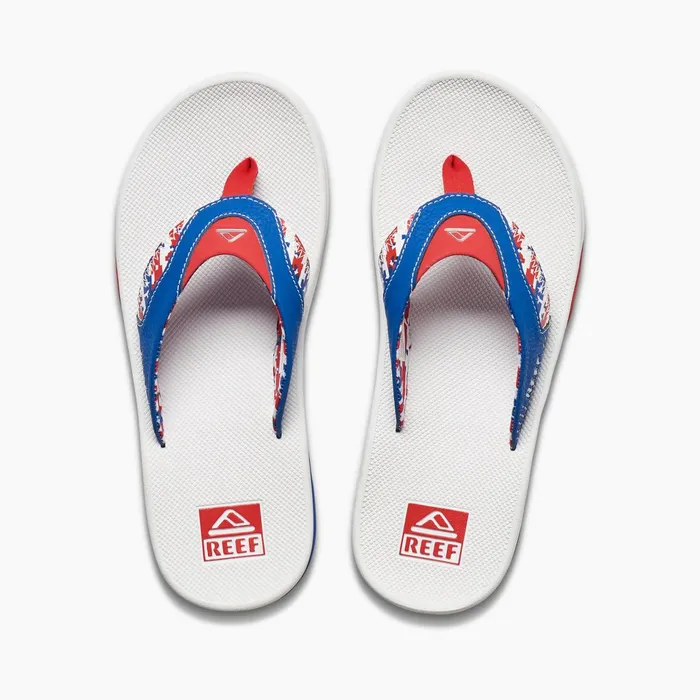 Reef Flip Flops Fanning Patriotic 8211 Men Reef Flip Flops Fanning Patriotic 8211 Men