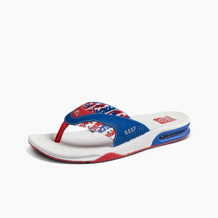 Reef Flip Flops Fanning Patriotic 8211 Men Reef Flip Flops Fanning Patriotic 8211 Men