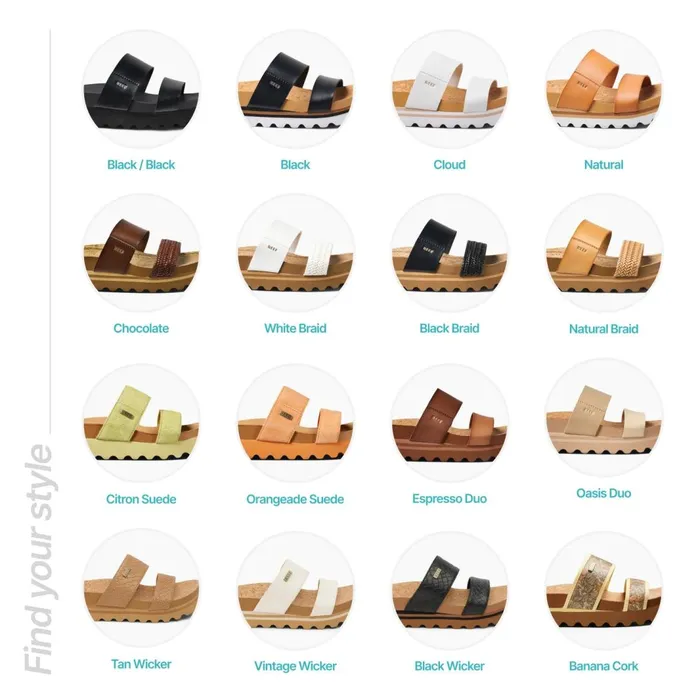 Reef Sandals Cushion Vista Hi Oasis Duo 8211 Women Reef Sandals Cushion Vista Hi Oasis Duo 8211 Women