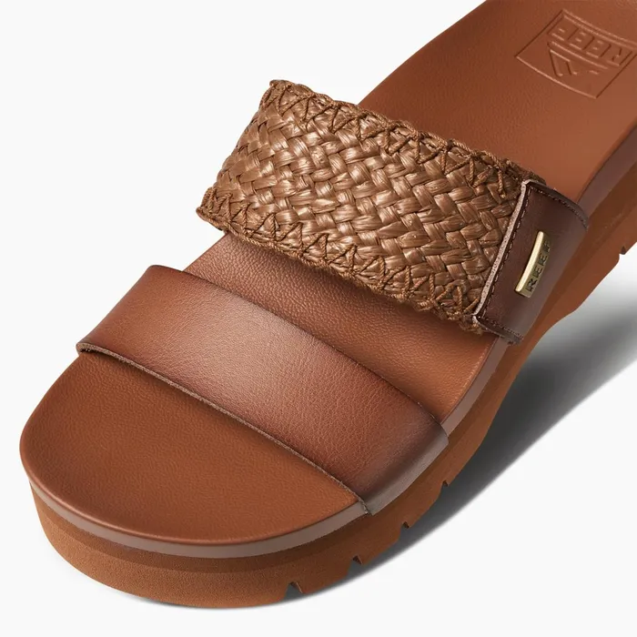 Reef Sandals Cushion Vista Higher Espresso Raffia 8211 Women Reef Sandals Cushion Vista Higher Espresso Raffia 8211 Women