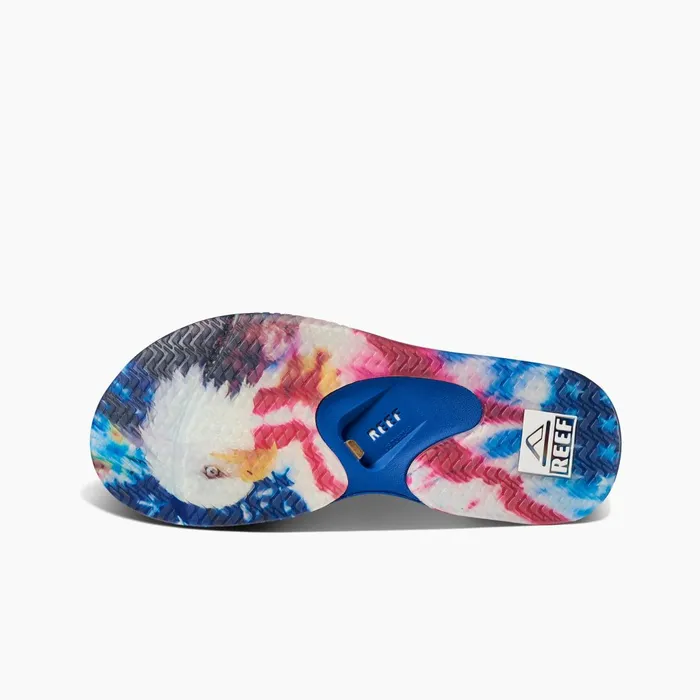 Reef Sandals Fanning Red White And Blue 8211 Men Reef Sandals Fanning Red White And Blue 8211 Men