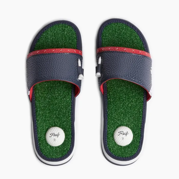 Reef Sandals Mulligan Slide Patriotic 8211 Men Reef Sandals Mulligan Slide Patriotic 8211 Men