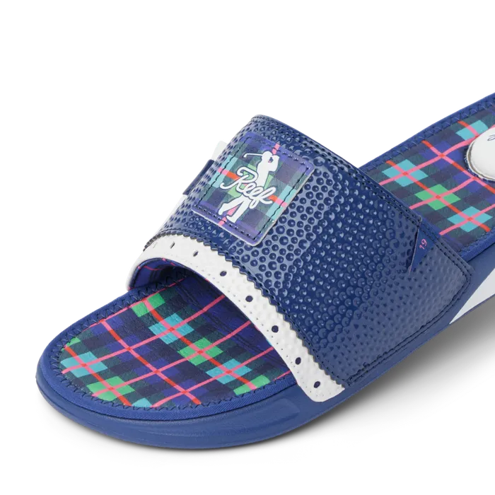 Reef Sandals Mulligan Slide Scottish Waters 8211 Men Reef Sandals Mulligan Slide Scottish Waters 8211 Men