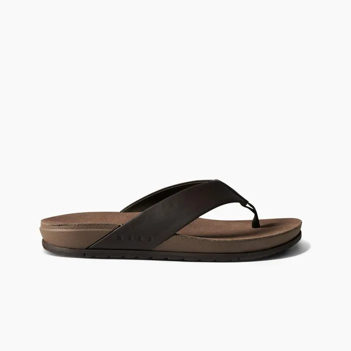 Reef Sandals Ojai Brown Leather 8211 Men