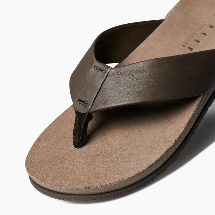 Reef Sandals Ojai Brown Leather 8211 Men Reef Sandals Ojai Brown Leather 8211 Men