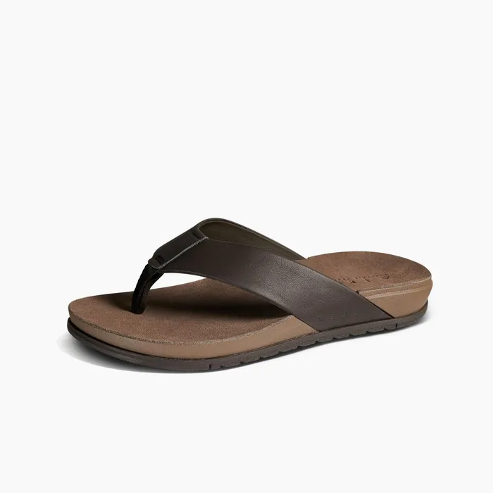 Reef Sandals Ojai Brown Leather 8211 Men Reef Sandals Ojai Brown Leather 8211 Men