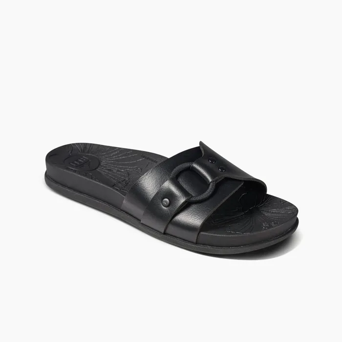 Reef Slides Cushion Soho Cruz Black Night 8211 Women Reef Slides Cushion Soho Cruz Black Night 8211 Women