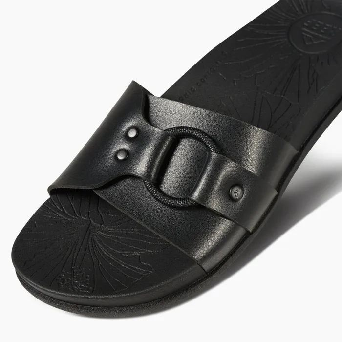 Reef Slides Cushion Soho Cruz Black Night 8211 Women Reef Slides Cushion Soho Cruz Black Night 8211 Women