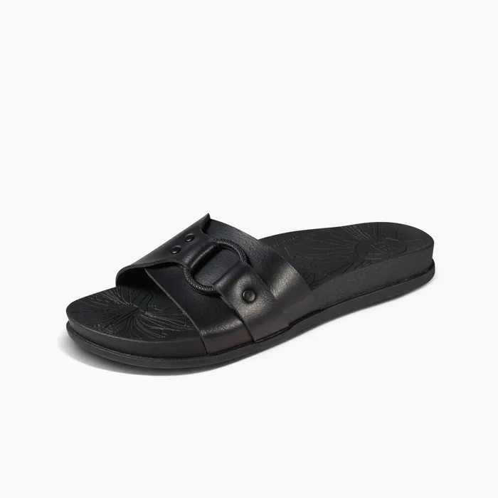 Reef Slides Cushion Soho Cruz Black Night 8211 Women Reef Slides Cushion Soho Cruz Black Night 8211 Women