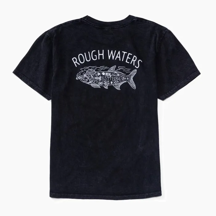 Reef TShirts and Shirts Tatted Short Sleeve Tee Caviar 8211 Men Reef TShirts and Shirts Tatted Short Sleeve Tee Caviar 8211 Men