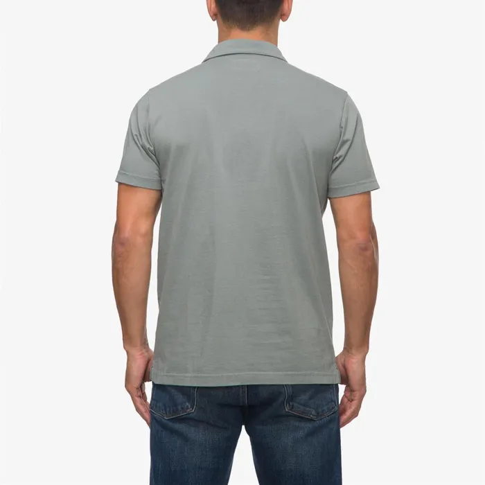 Reef TShirts and Shirts Walker Short Sleeve Polo Chinois Green 8211 Men Reef TShirts and Shirts Walker Short Sleeve Polo Chinois Green 8211 Men