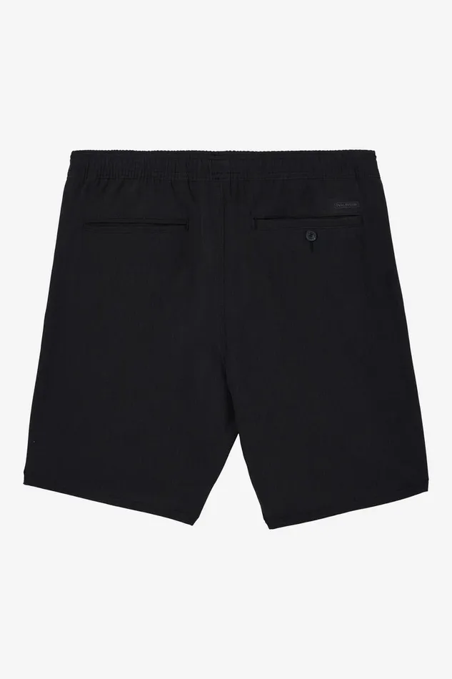 RESERVE ELASTIC WAIST 18034 HYBRID SHORTS Black Men O039NEILL Clothing