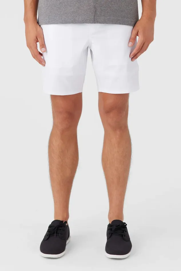 RESERVE ELASTIC WAIST 18034 HYBRID SHORTS White Men O039NEILL Clothing