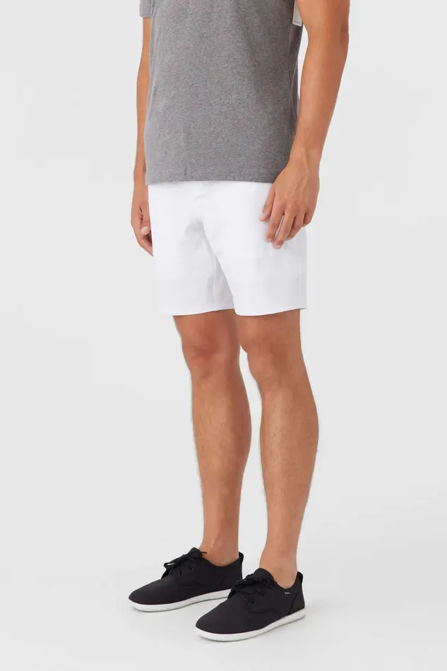 RESERVE ELASTIC WAIST 18034 HYBRID SHORTS White Men O039NEILL Clothing