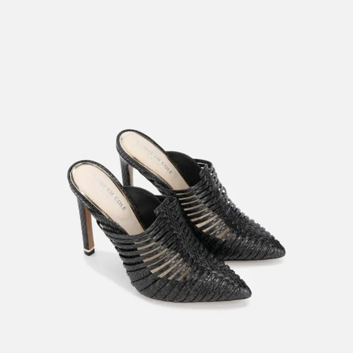 Riley 110 Fisher Mule Black Women Kenneth Cole Heels