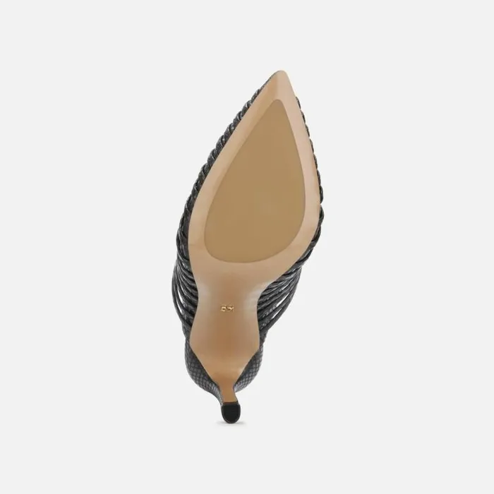 Riley 110 Fisher Mule Black Women Kenneth Cole Heels