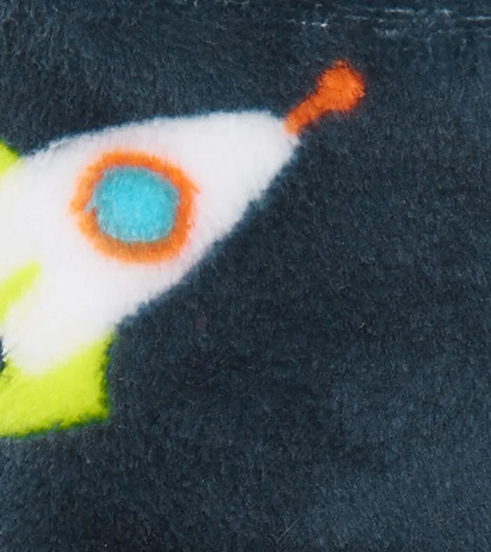 Rocket Man Kids Fleece Slippers Hatley