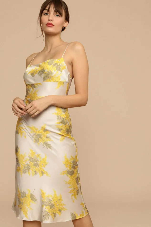 Rouje ARIANE Dress Creme Mimosa Women Dresses