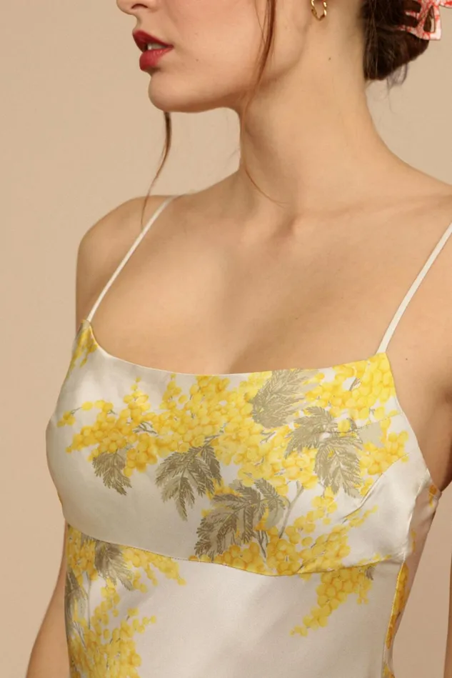 Rouje ARIANE Dress Creme Mimosa Women Dresses