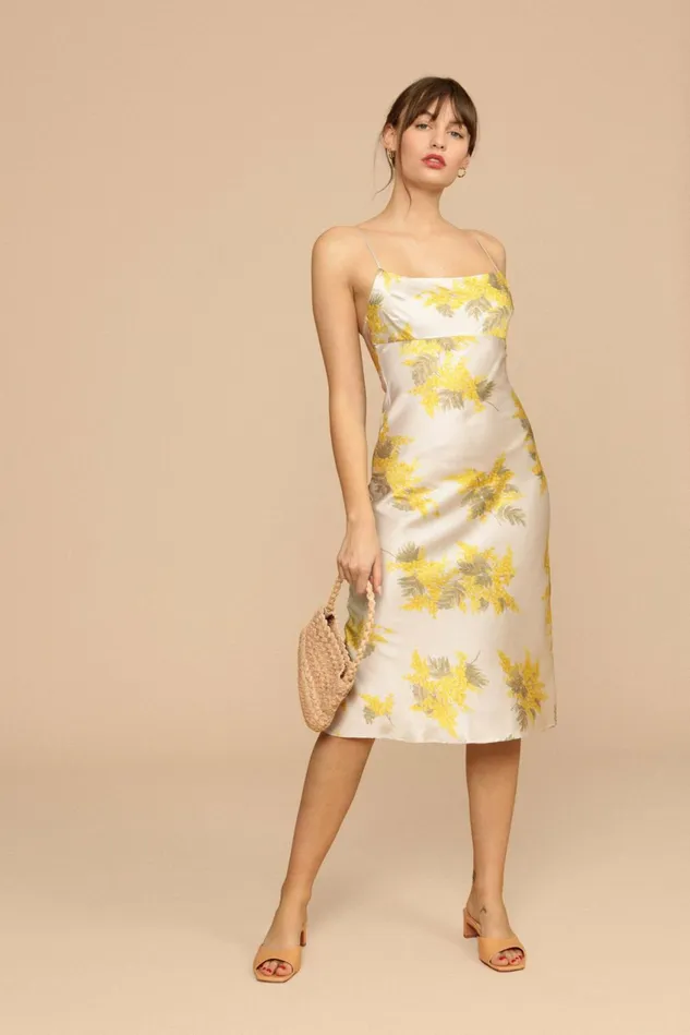 Rouje ARIANE Dress Creme Mimosa Women Dresses
