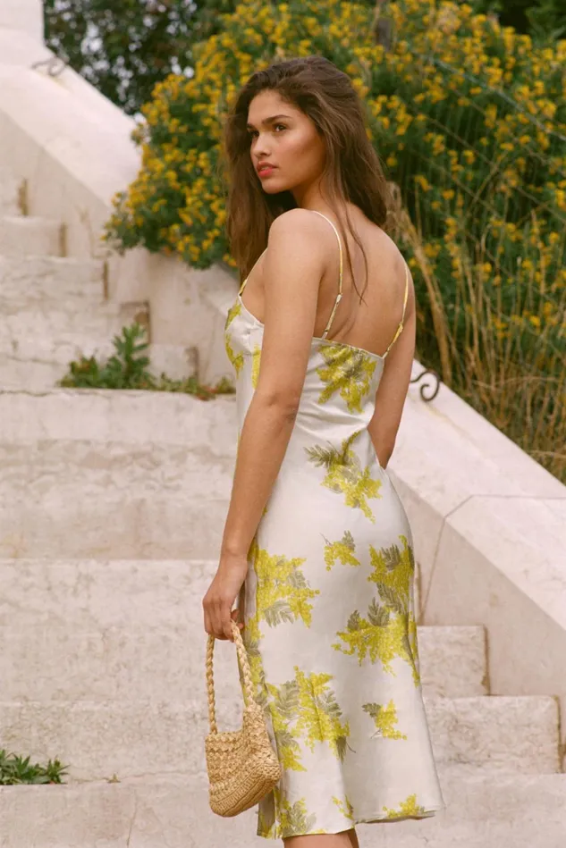 Rouje ARIANE Dress Creme Mimosa Women Dresses