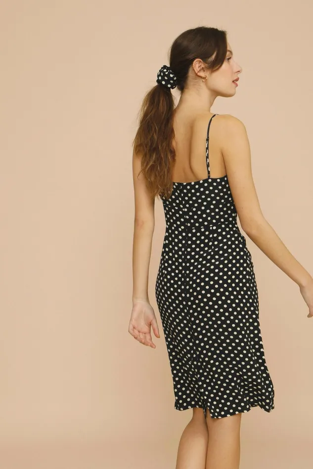 Rouje EVELYNE Dress Pois Marne Women Dresses