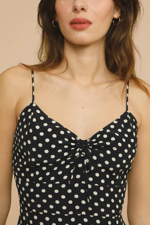 Rouje EVELYNE Dress Pois Marne Women Dresses