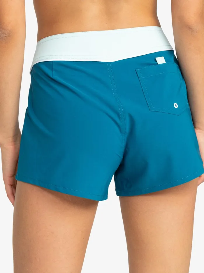 Roxy Active Swimsuits Roxy Life 2034 Boardshorts Moroccan Blue 8211 Women