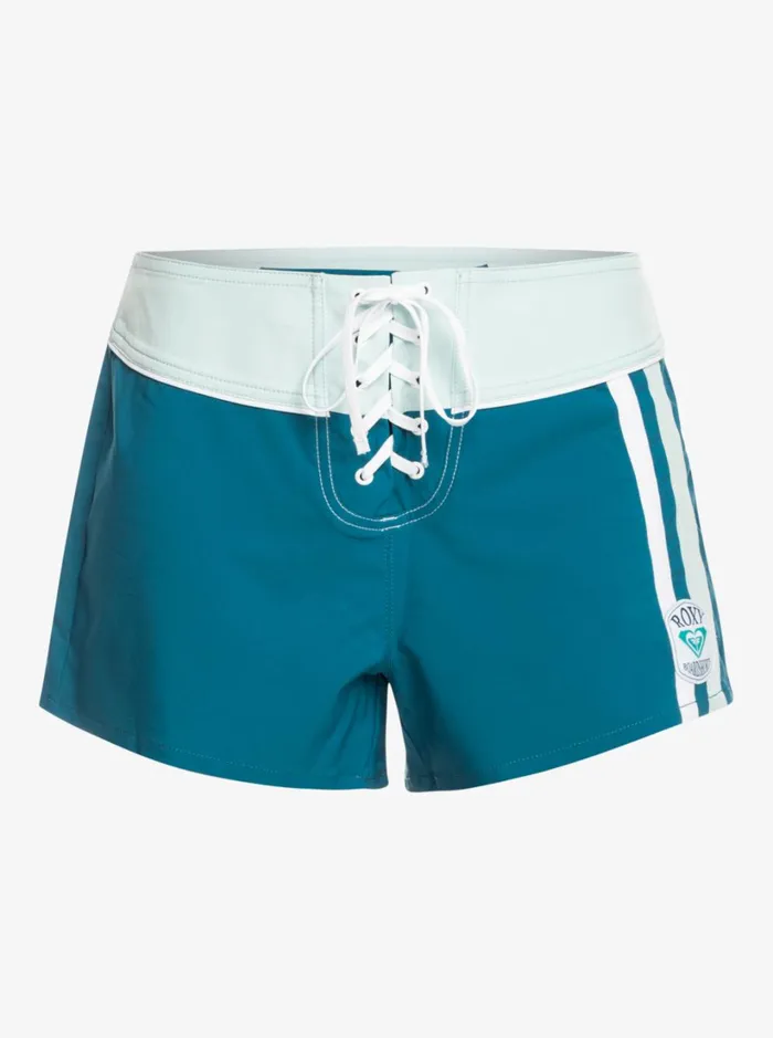 Roxy Active Swimsuits Roxy Life 2034 Boardshorts Moroccan Blue 8211 Women