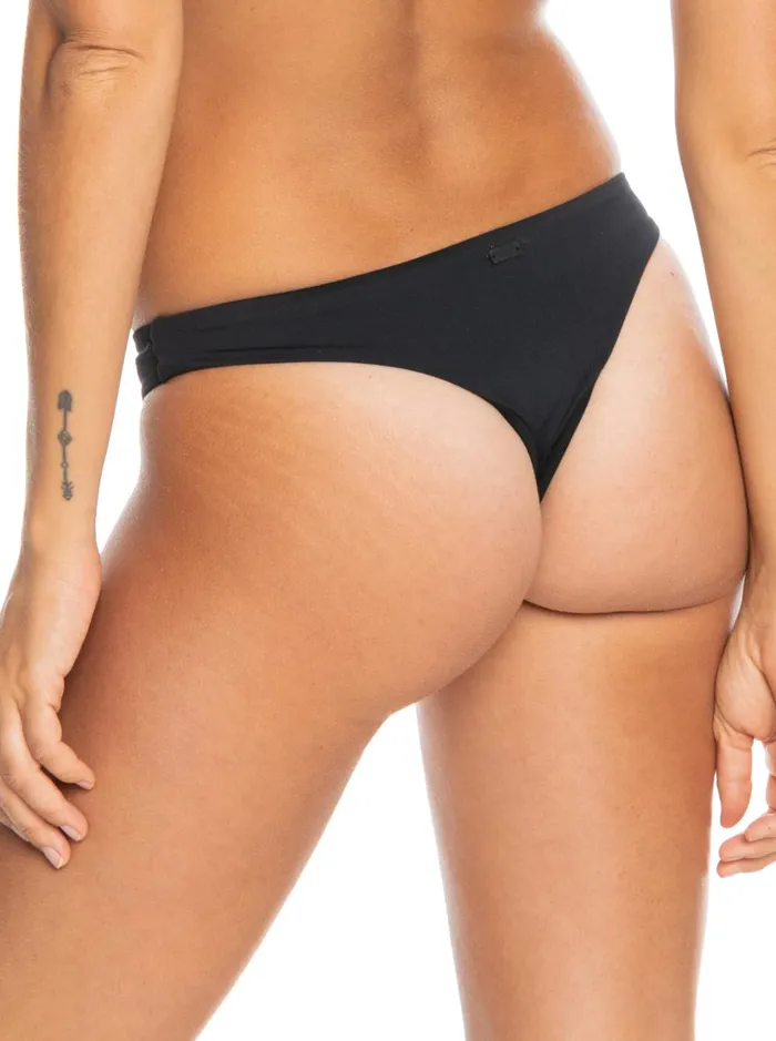 Roxy Bikinis Beach Classics Mini Bikini Bottoms Anthracite 8211 Women