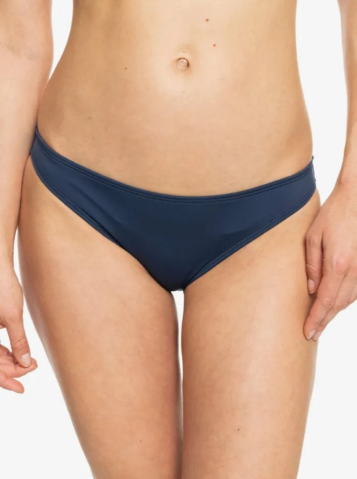 Roxy Bikinis Beach Classics Moderate Bikini Bottoms Mood Indigo 8211 Women