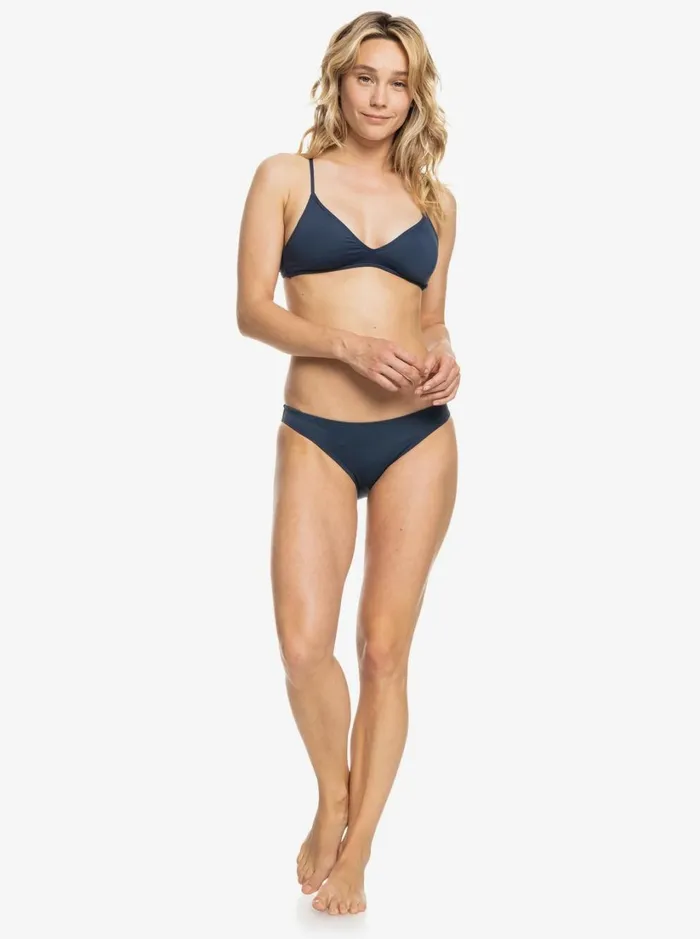 Roxy Bikinis Beach Classics Moderate Bikini Bottoms Mood Indigo 8211 Women