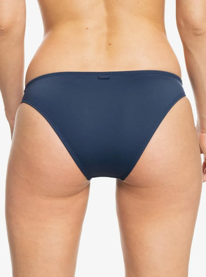 Roxy Bikinis Beach Classics Moderate Bikini Bottoms Mood Indigo 8211 Women
