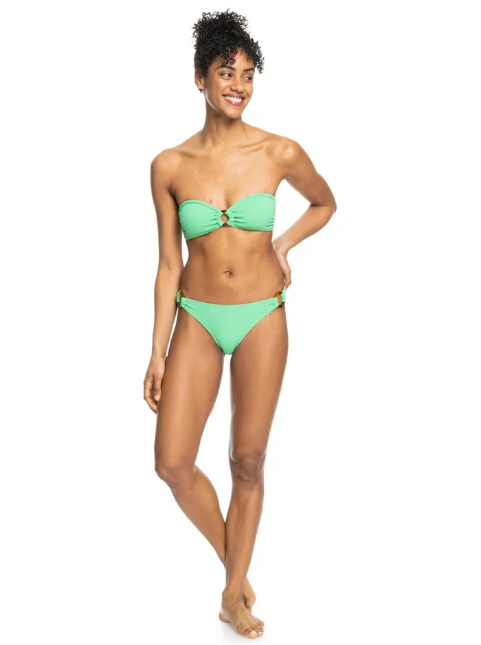 Roxy Bikinis Color Jam Bikini Bottoms Absinthe Green 8211 Women