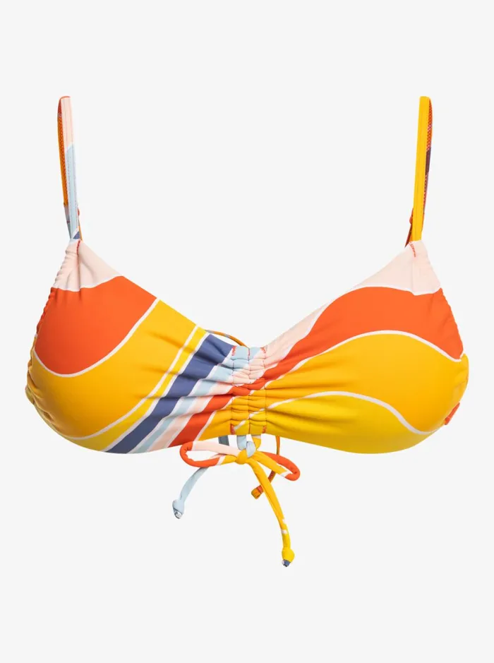 Roxy Bikinis Palm Cruz Bralette Bikini Top Tiger Lily Cruz 8211 Women