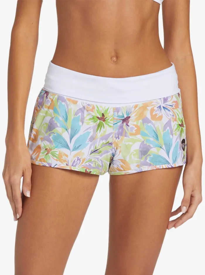 Roxy Boardshorts Endless Summer 2034 Boardshorts Snow White Pualani Combo 8211 Women Roxy Boardshorts Endless Summer 2034 Boardshorts Snow White Pualani Combo 8211 Women