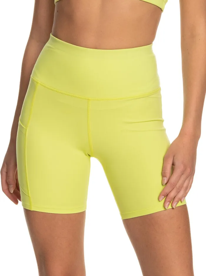 Roxy Bottoms Heart Into It Technical Shorts Daiquiri Green 8211 Women