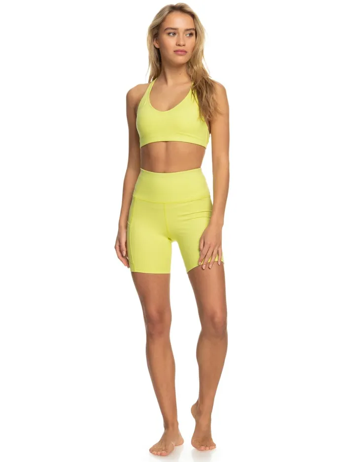 Roxy Bottoms Heart Into It Technical Shorts Daiquiri Green 8211 Women