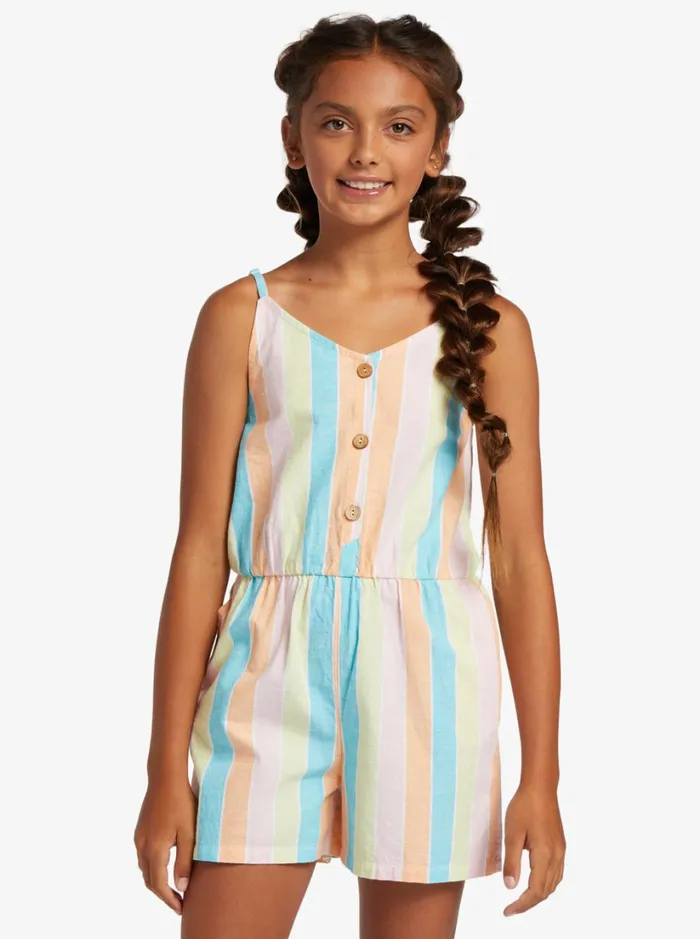 Roxy Dresses and Rompers Girl039s 416 A Whole New World Romper For Girls Bachelor Button Rainbow Rays 8211 Women Roxy Dresses and Rompers Girl039s 416 A Whole New World Romper For Girls Bachelor Button Rainbow Rays 8211 Women