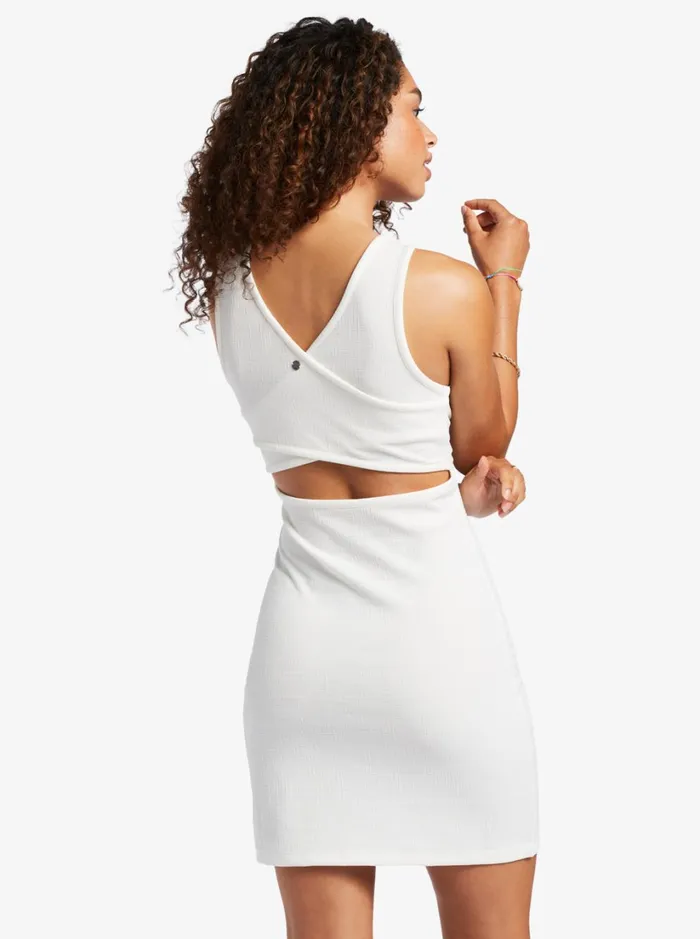 Roxy Dresses Good Keepsake Strappy Midi Dress Snow White 8211 Women