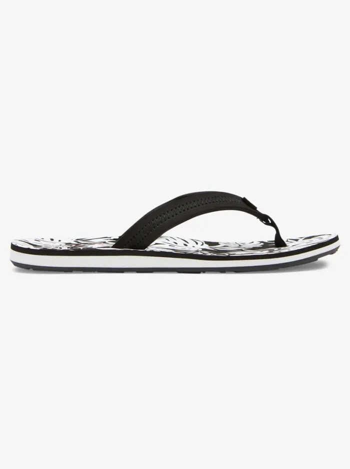Roxy Flip Flops Vista Loreto FlipFlops Blackwhite 8211 Women