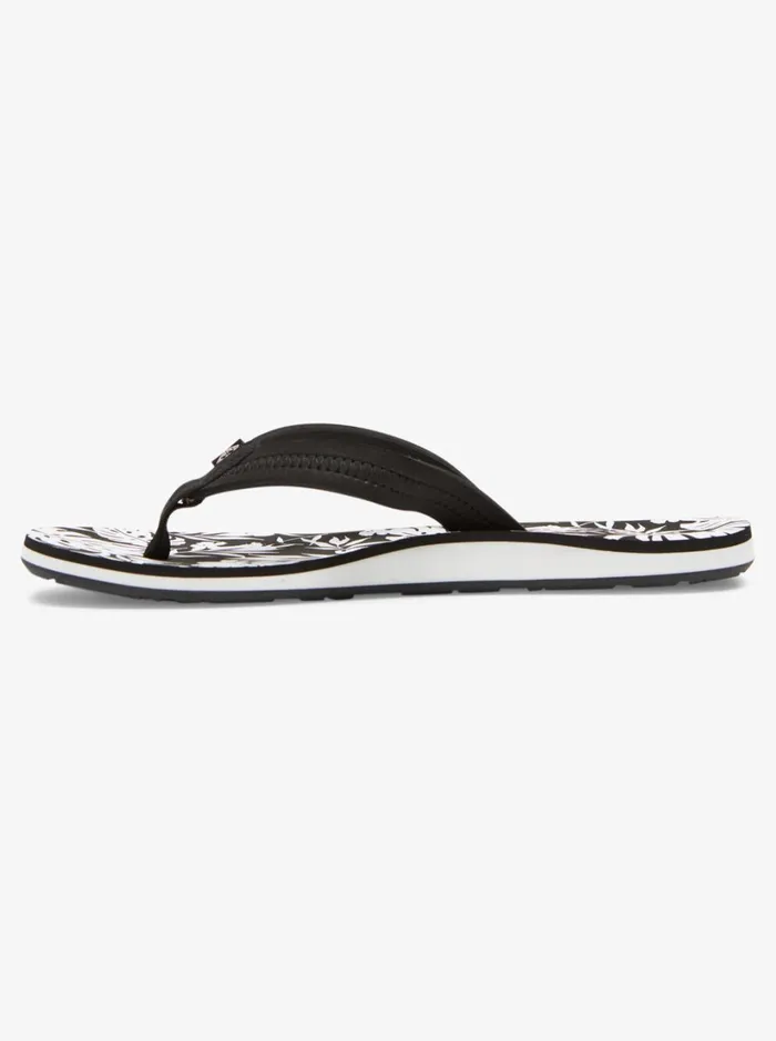 Roxy Flip Flops Vista Loreto FlipFlops Blackwhite 8211 Women