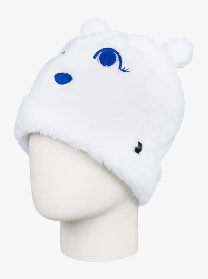 Roxy Girls Snow Girl039s 27 Mini Snowmoon Beanie Bright White 8211 Women