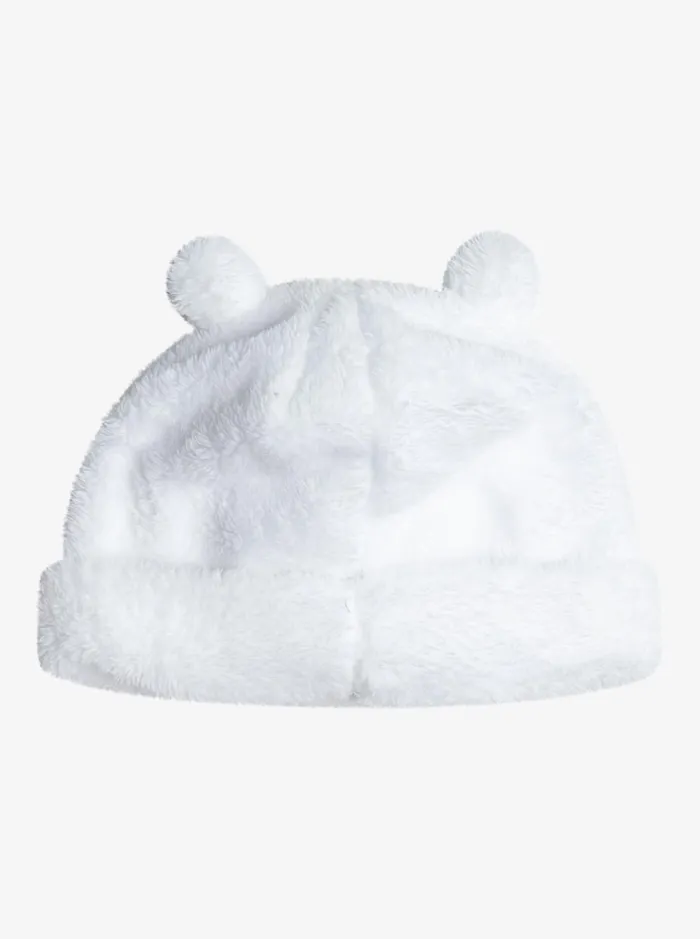 Roxy Girls Snow Girl039s 27 Mini Snowmoon Beanie Bright White 8211 Women