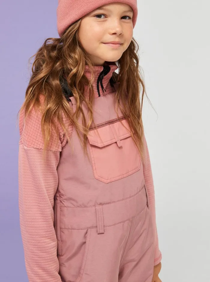 Roxy Girls Snow Girl039s 416 Non Stop Technical Snow Bib Pants Dusty Rose 8211 Women