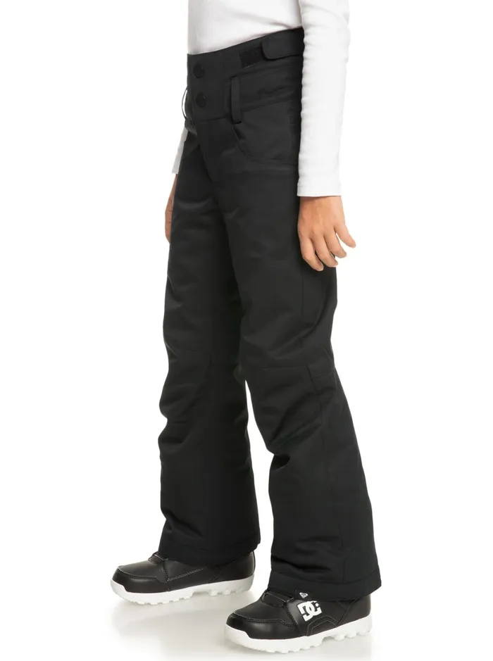 Roxy Girls Snow Girls039 416 Diversion Technical Snow Pants True Black 8211 Women