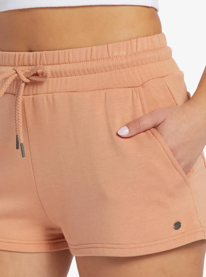 Roxy Loungewear Check Out Sweat Shorts Cork 8211 Women