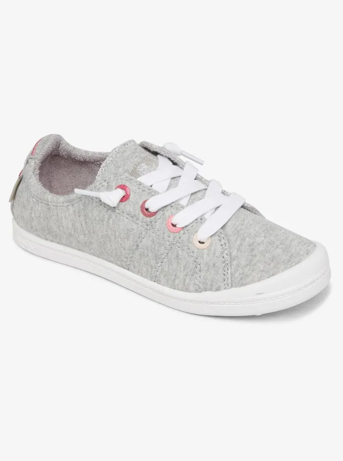 Roxy Shoes and Sandals Girl039s 416 Bayshore SlipOn Shoes Grey Heather 8211 Women