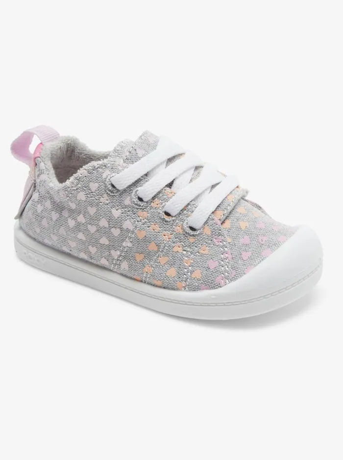 Roxy Shoes and Sandals Toddler039s Bayshore Shoes Grey White 8211 Women