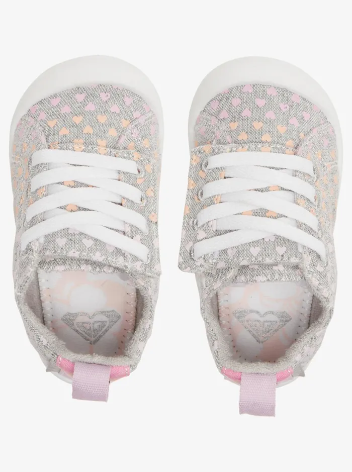Roxy Shoes and Sandals Toddler039s Bayshore Shoes Grey White 8211 Women